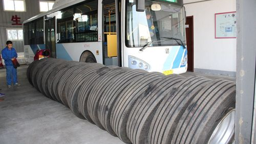 Urban bus tires