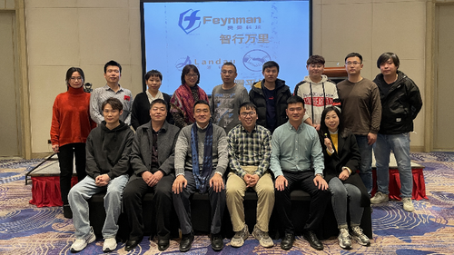 Group photo of the company's annual meeting